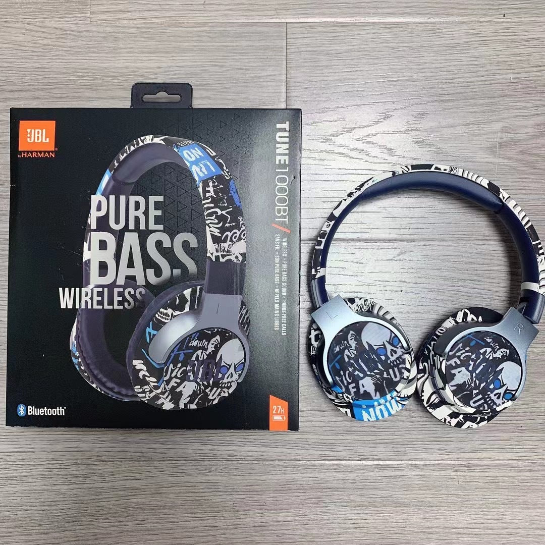 JBL1000BT Wireless Bluetooth Headphones – Guochao Graffiti Edition