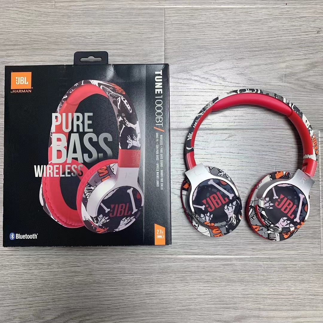 JBL1000BT Wireless Bluetooth Headphones – Guochao Graffiti Edition