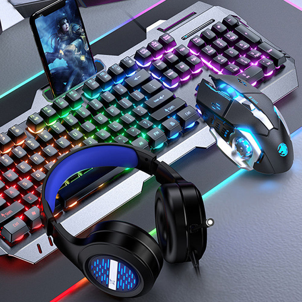 NeonFury High-Performance Mechanical Keyboard and Mouse Set