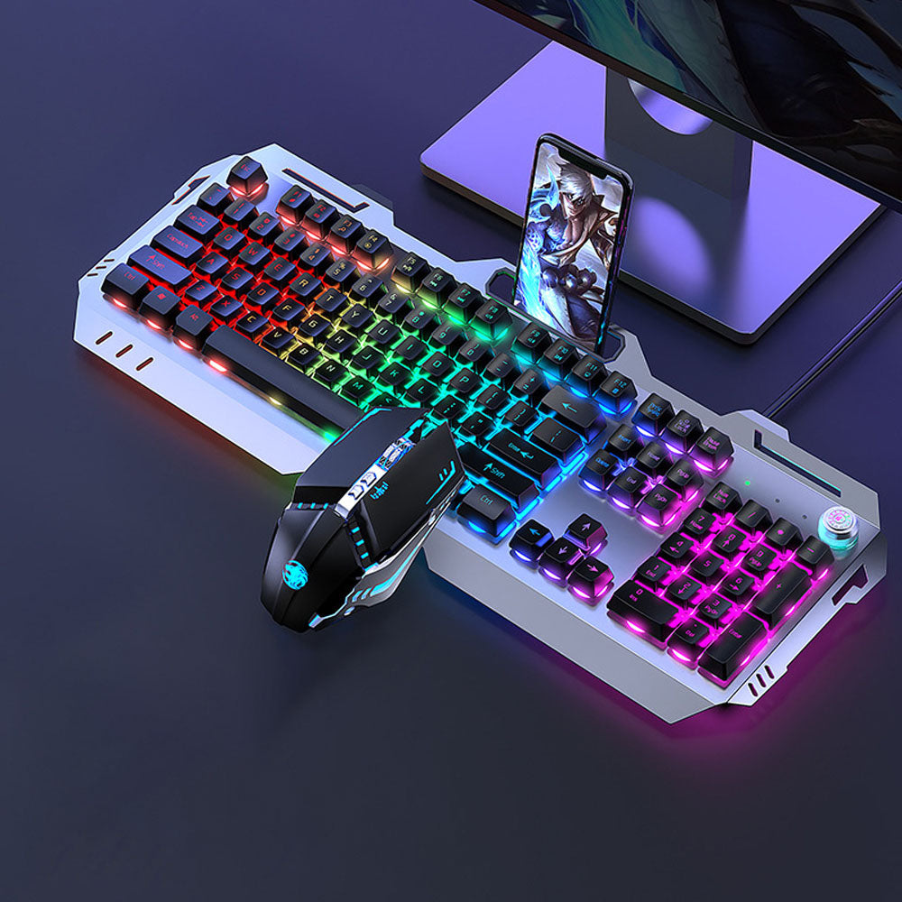 NeonFury High-Performance Mechanical Keyboard and Mouse Set