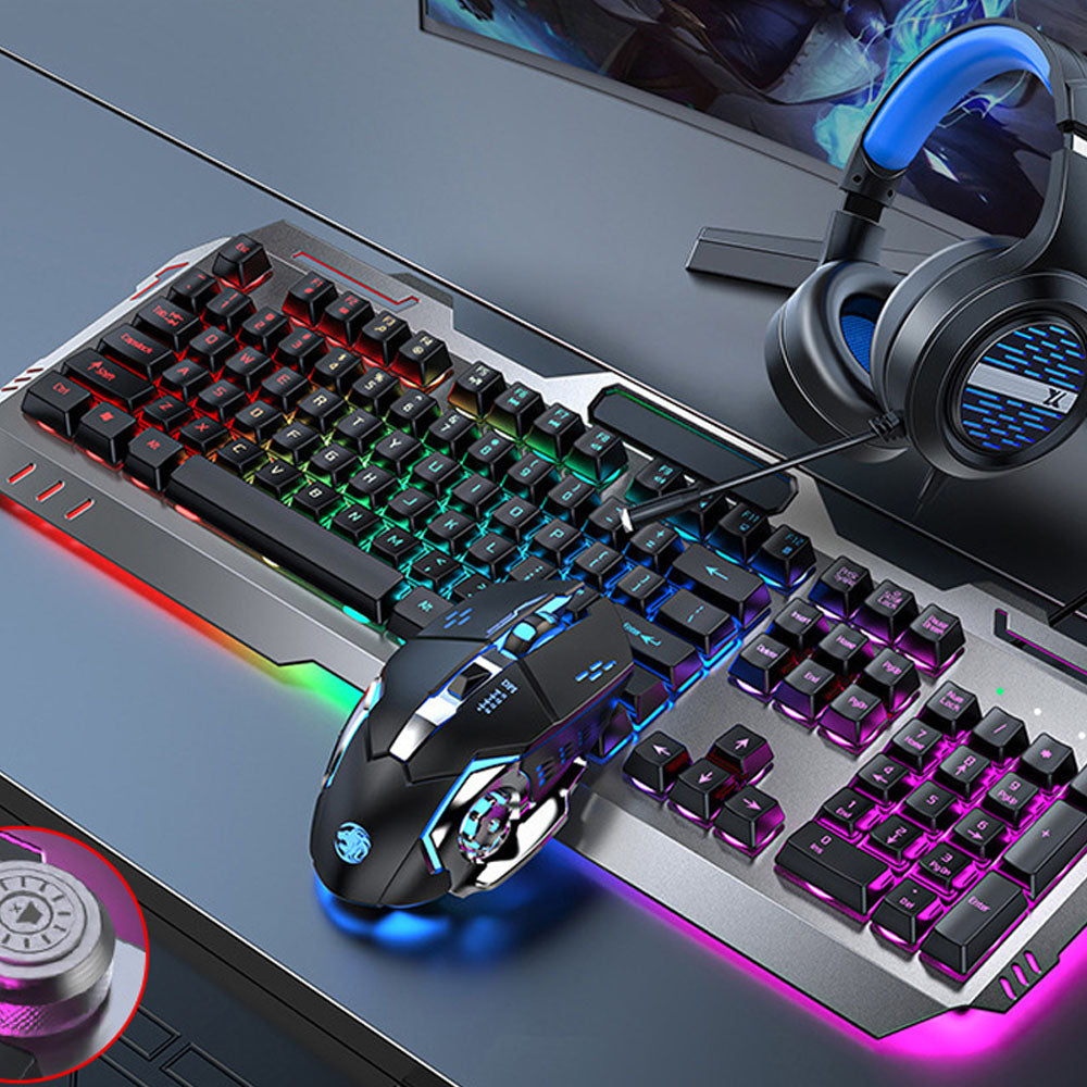 NeonFury High-Performance Mechanical Keyboard and Mouse Set