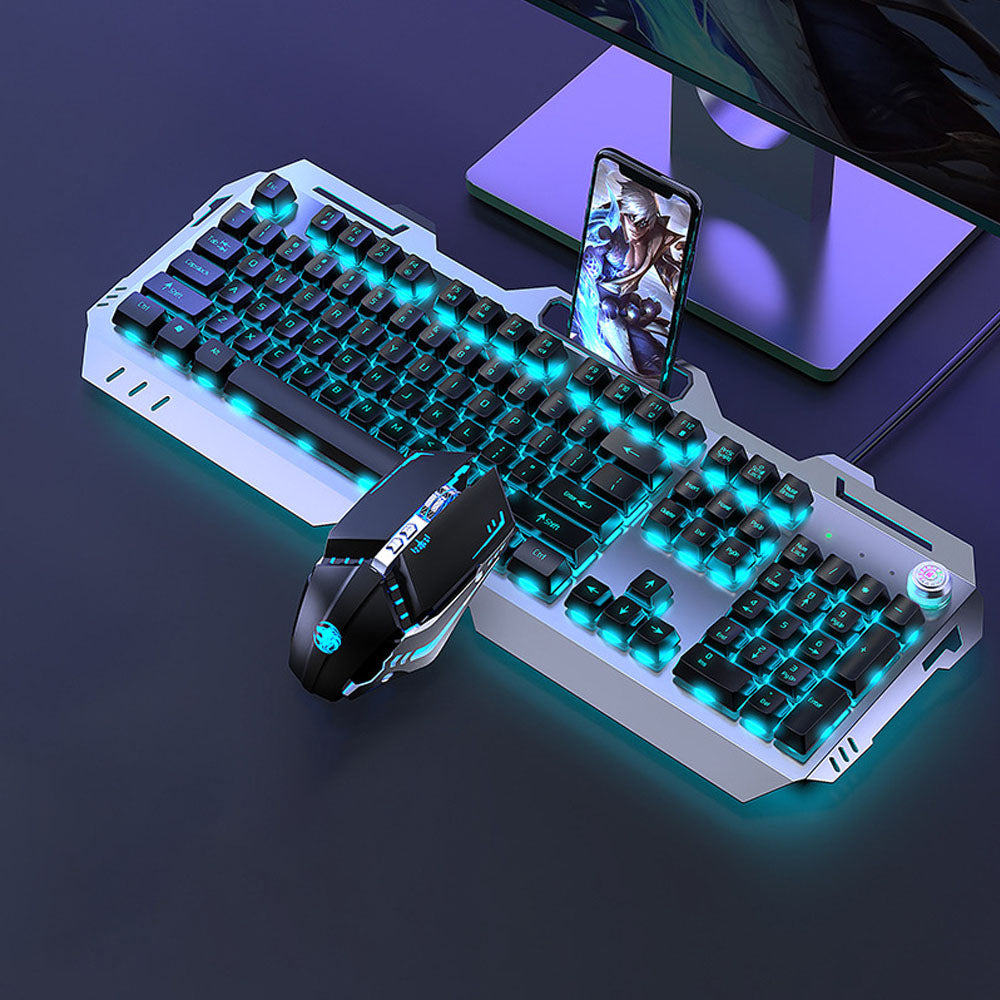 NeonFury High-Performance Mechanical Keyboard and Mouse Set