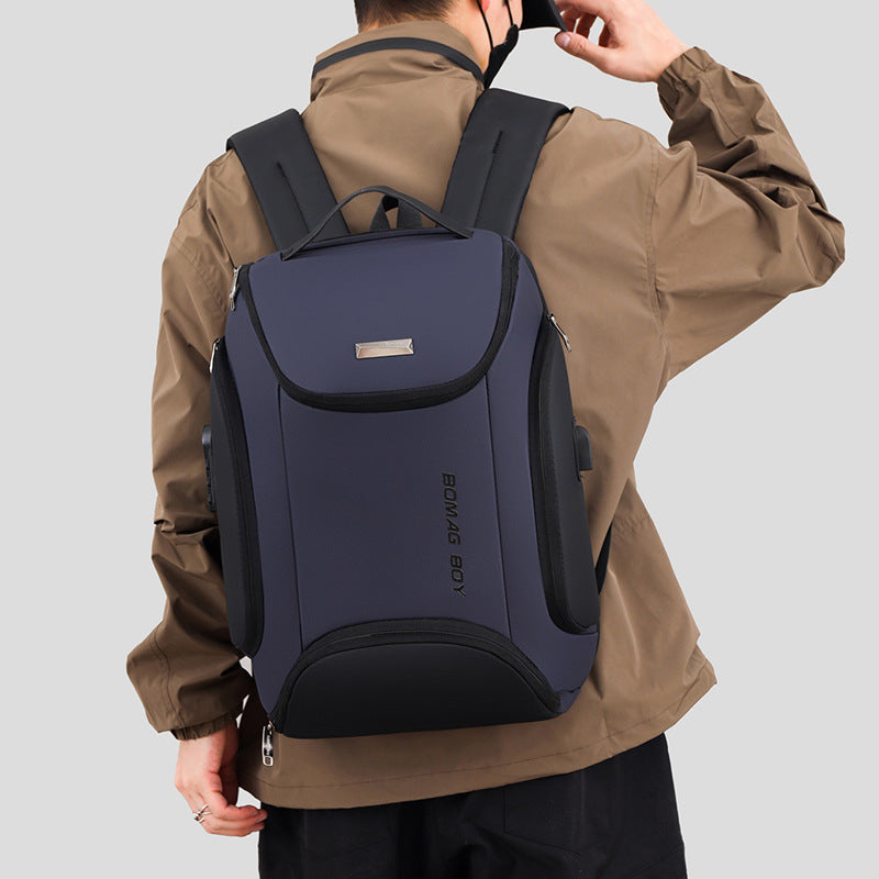 Classic Oxford Business Laptop Backpack
