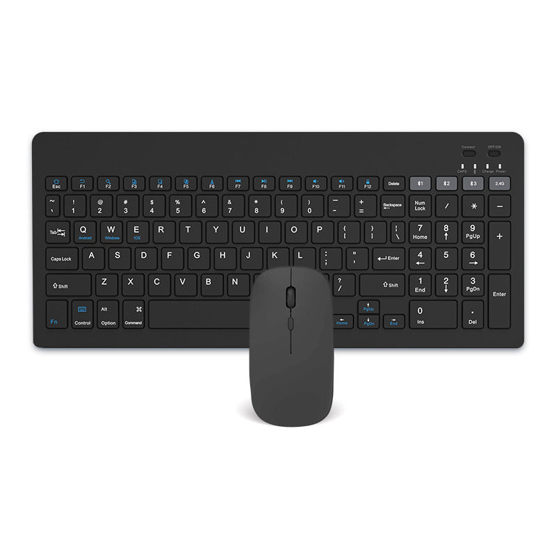 OmniKey Pro Multi-System Bluetooth Keyboard & Mouse Combo