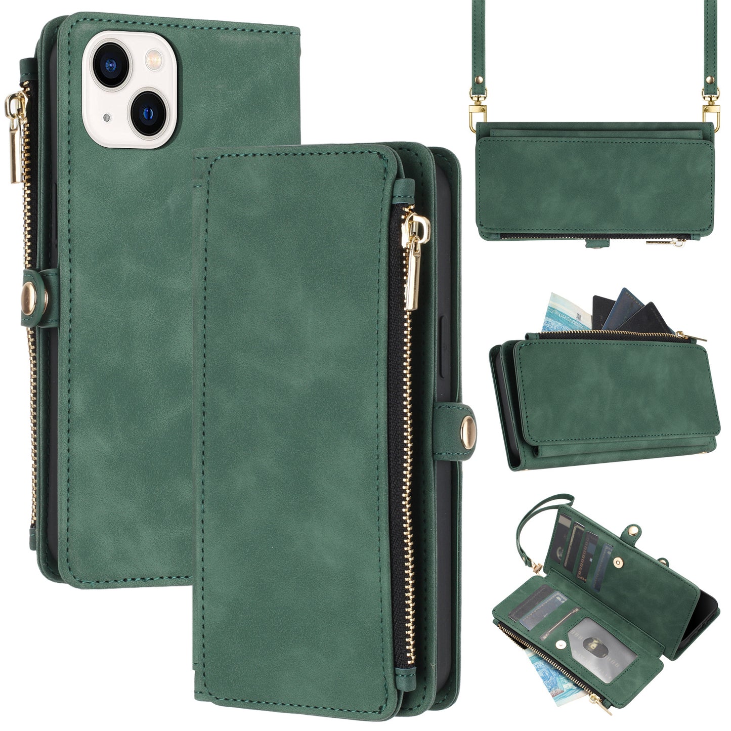 SmartSleeve 2-in-1 Leather Wallet iPhone Case