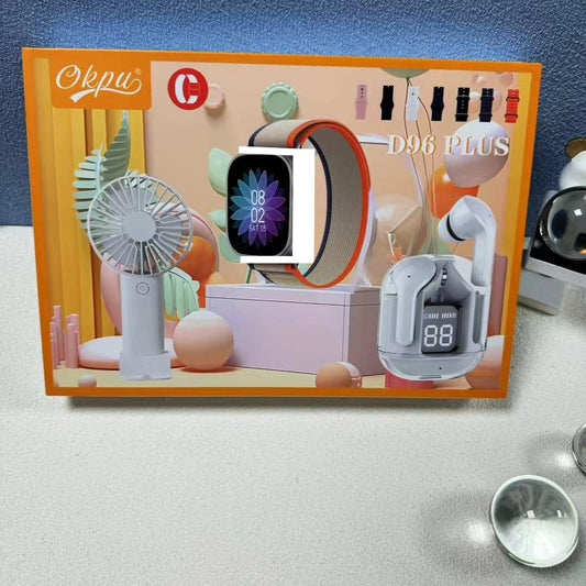 D96 Plus Smartwatch & Lifestyle Gadget Bundle