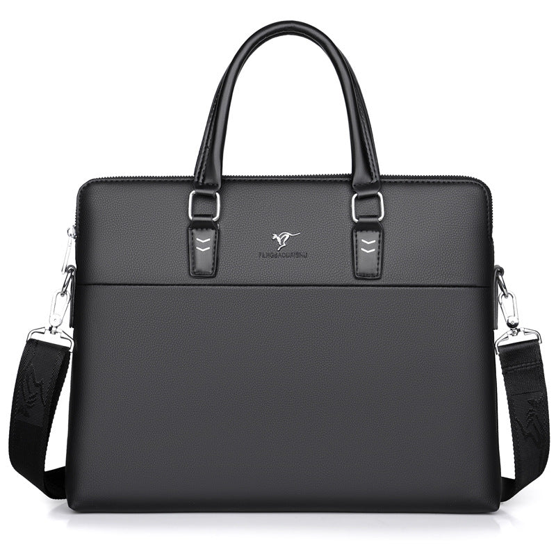 Classic PU Leather Briefcase