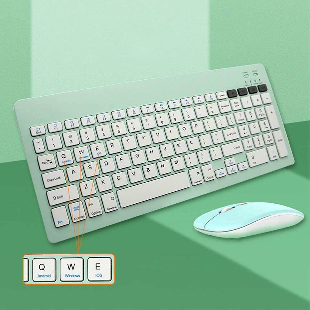 OmniKey Pro Multi-System Bluetooth Keyboard & Mouse Combo