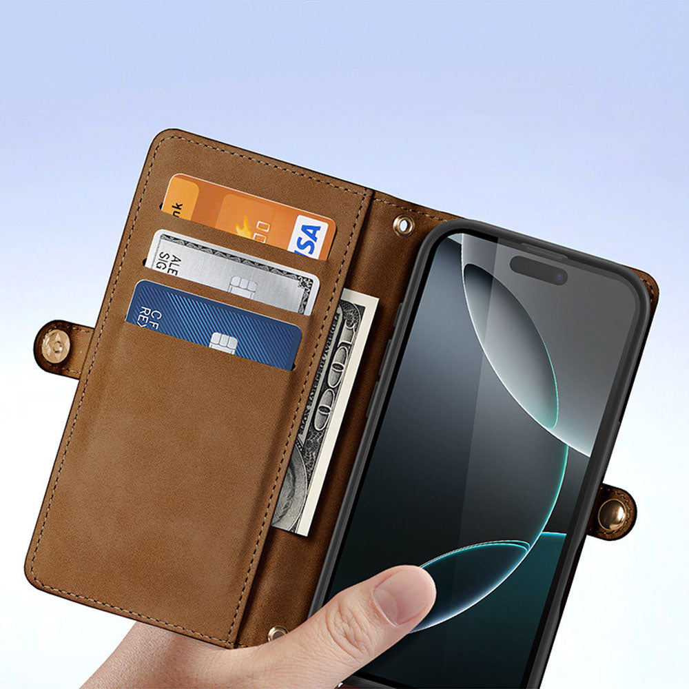 SmartSleeve 2-in-1 Leather Wallet iPhone Case