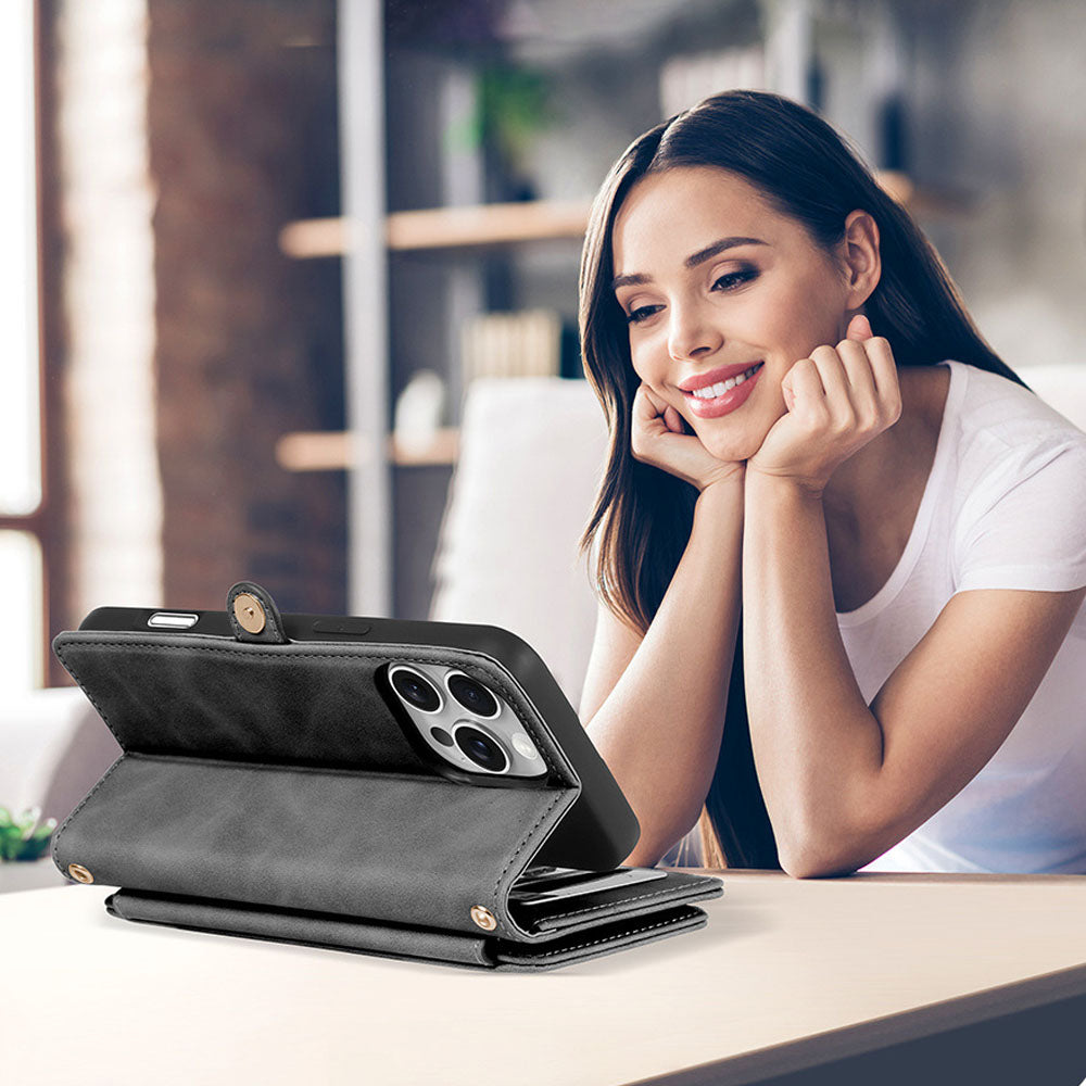 SmartSleeve 2-in-1 Leather Wallet iPhone Case