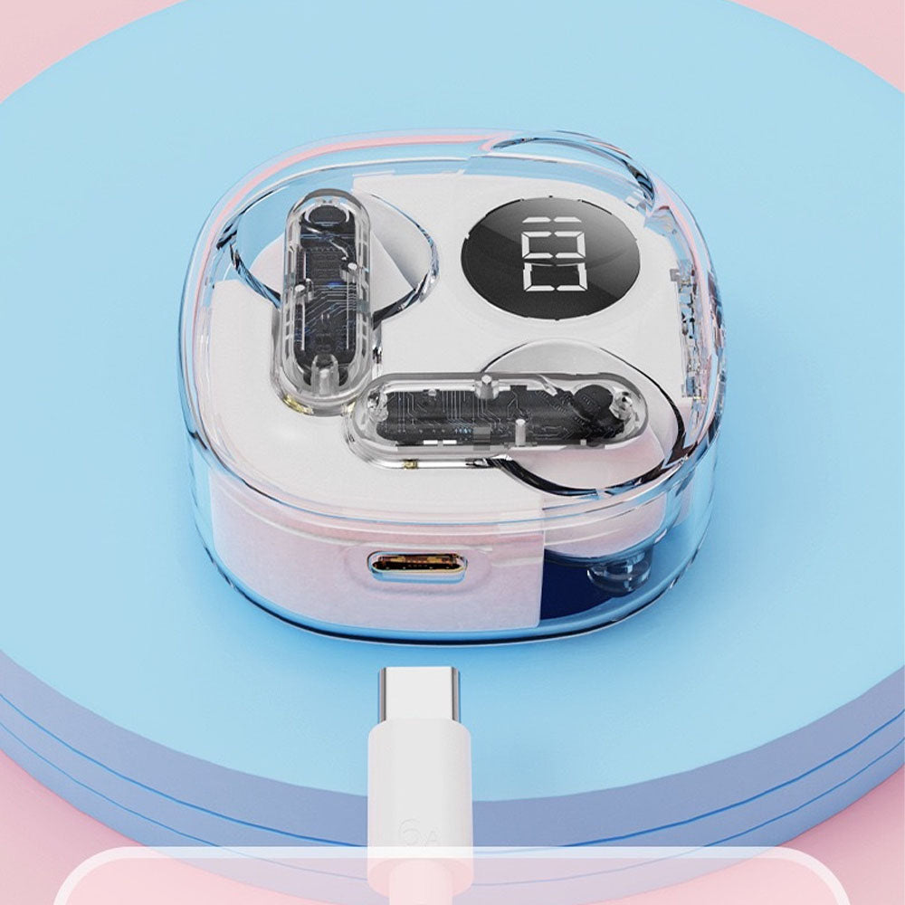 AuraTune Transparent Wireless Earbuds