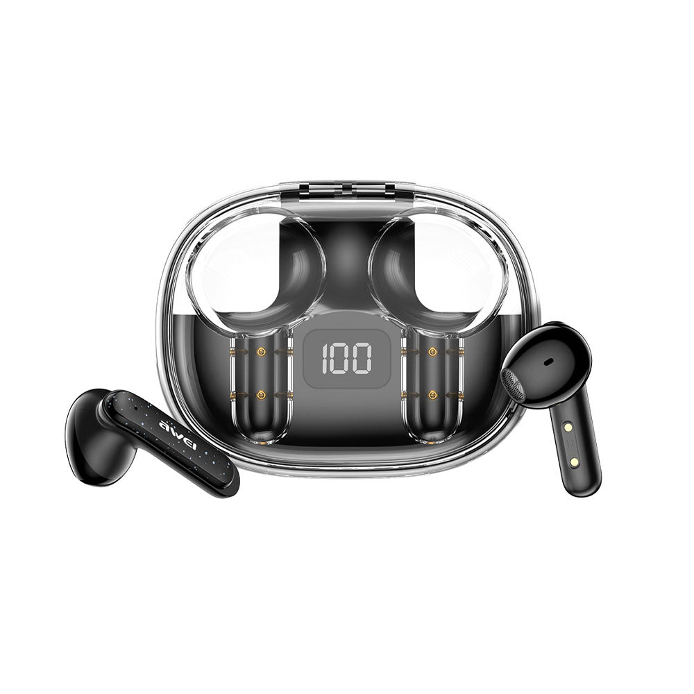 EchoDot Waterproof Transparent Wireless Earbuds