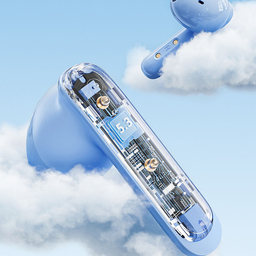 EchoDot Waterproof Transparent Wireless Earbuds