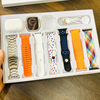 Fusion Series: i20 Ultra Max Smartwatch & Bluetooth Earbuds