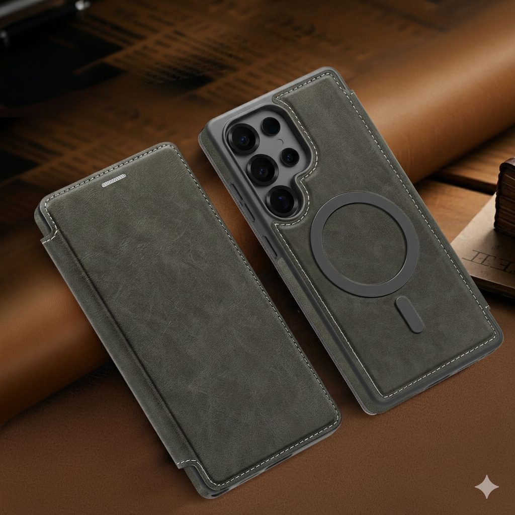 Lingdun Business Flip Samsung Case