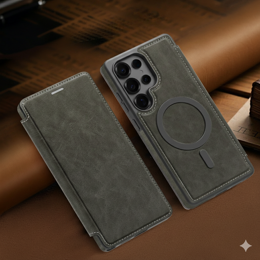 Lingdun Business Flip Samsung Case