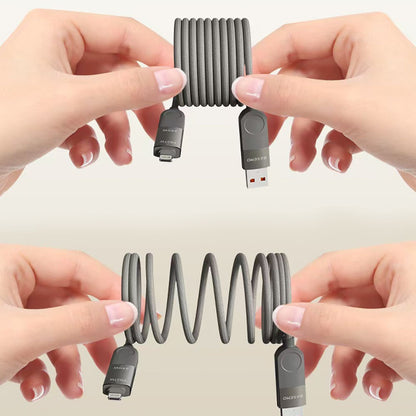 HyperCoil X 240W 4-in-1 Magnetic Cable