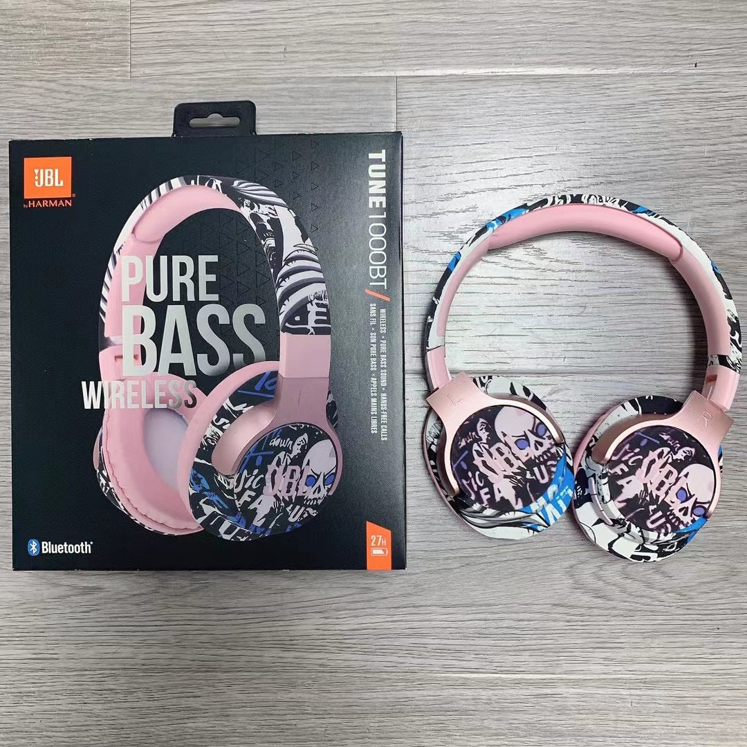 JBL1000BT Wireless Bluetooth Headphones – Guochao Graffiti Edition