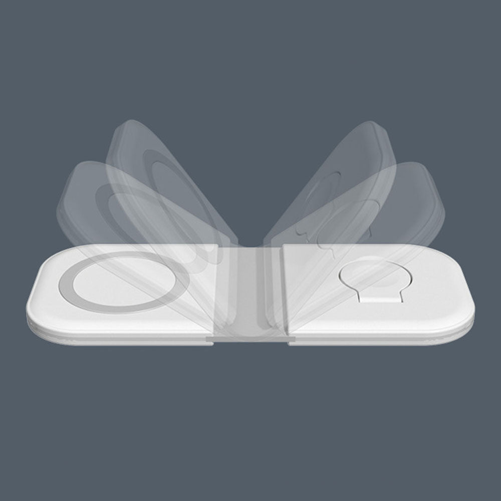 MagFold Duo 2-in-1 Foldable MagSafe Wireless Charger