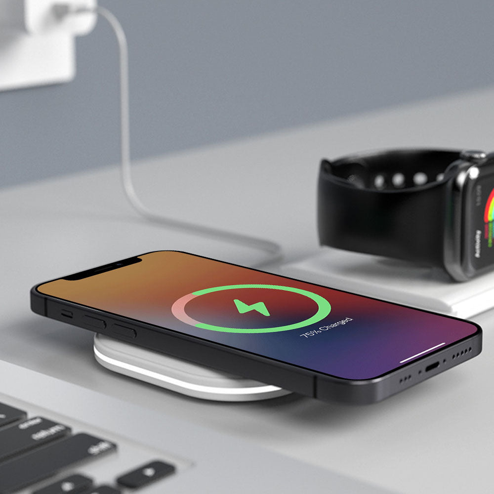 MagFold Duo 2-in-1 Foldable MagSafe Wireless Charger