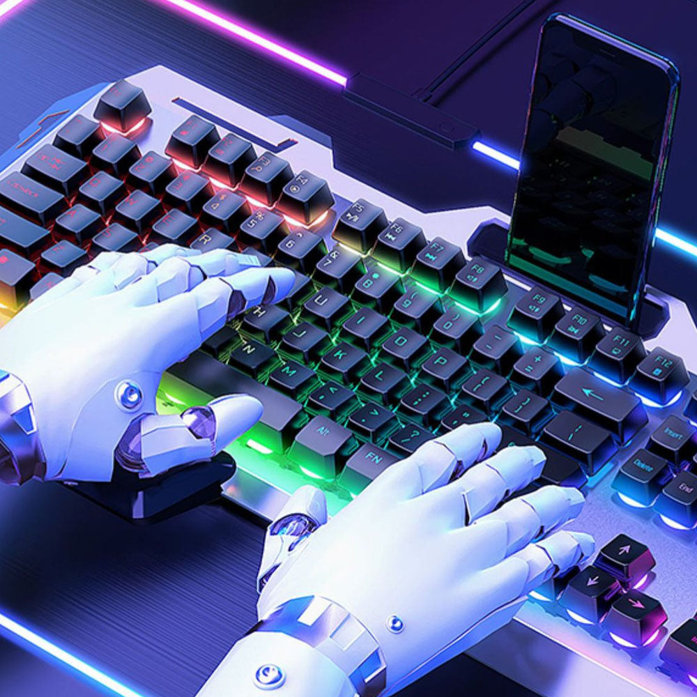 NeonFury High-Performance Mechanical Keyboard and Mouse Set