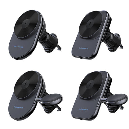 FrostCharge Pro 2-in-1 MagSafe Car Charger Phone Holder