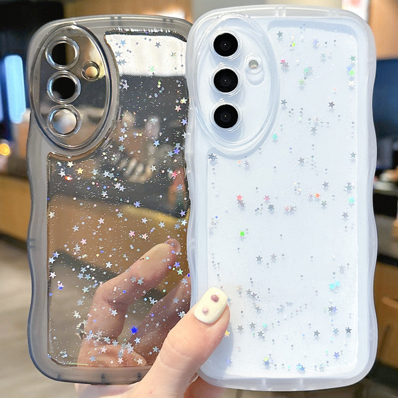 GlitterGrip Clear Samsung Case