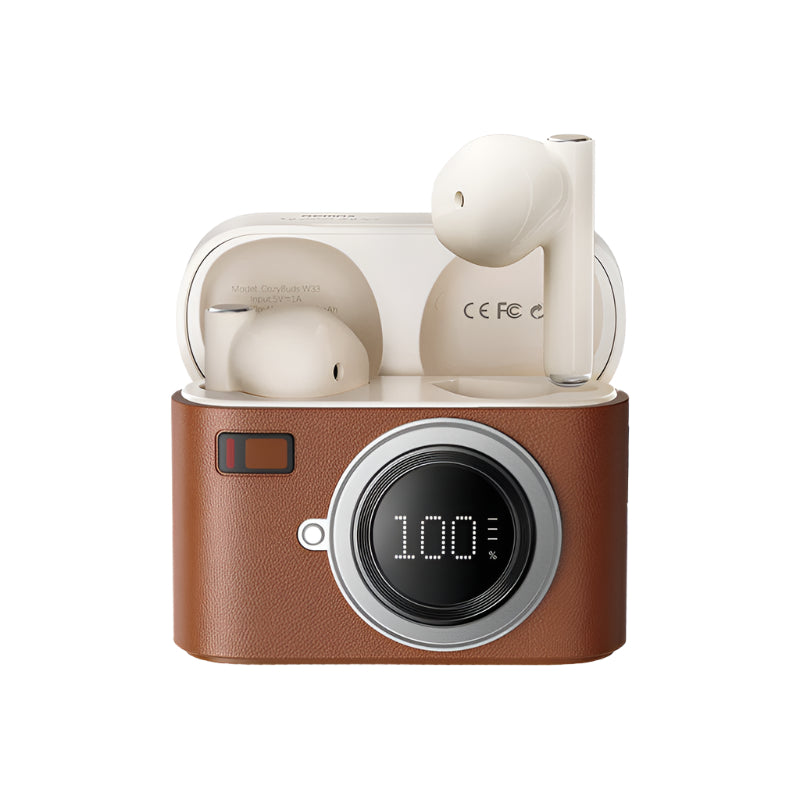 Remax Retro Camera-Style Earbuds