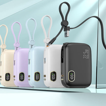 NovaCharge Dual Cable Power Bank