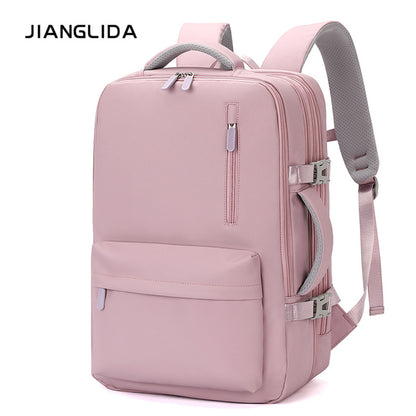 Large-Capacity Waterproof Travel Backpack  Multifunctional Laptop Bag