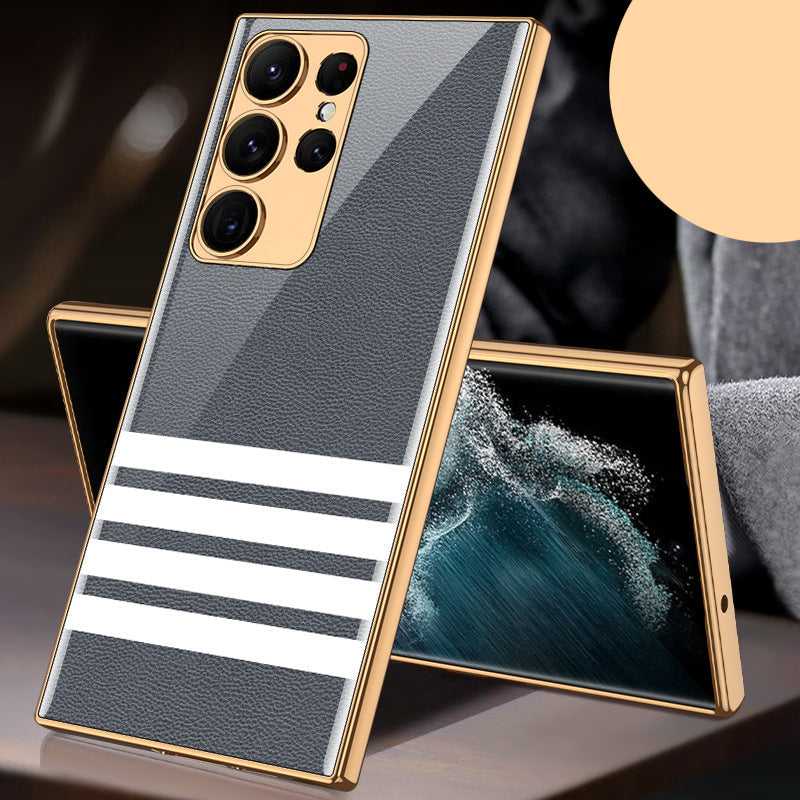 Marble Electroplated Glass Phone Case