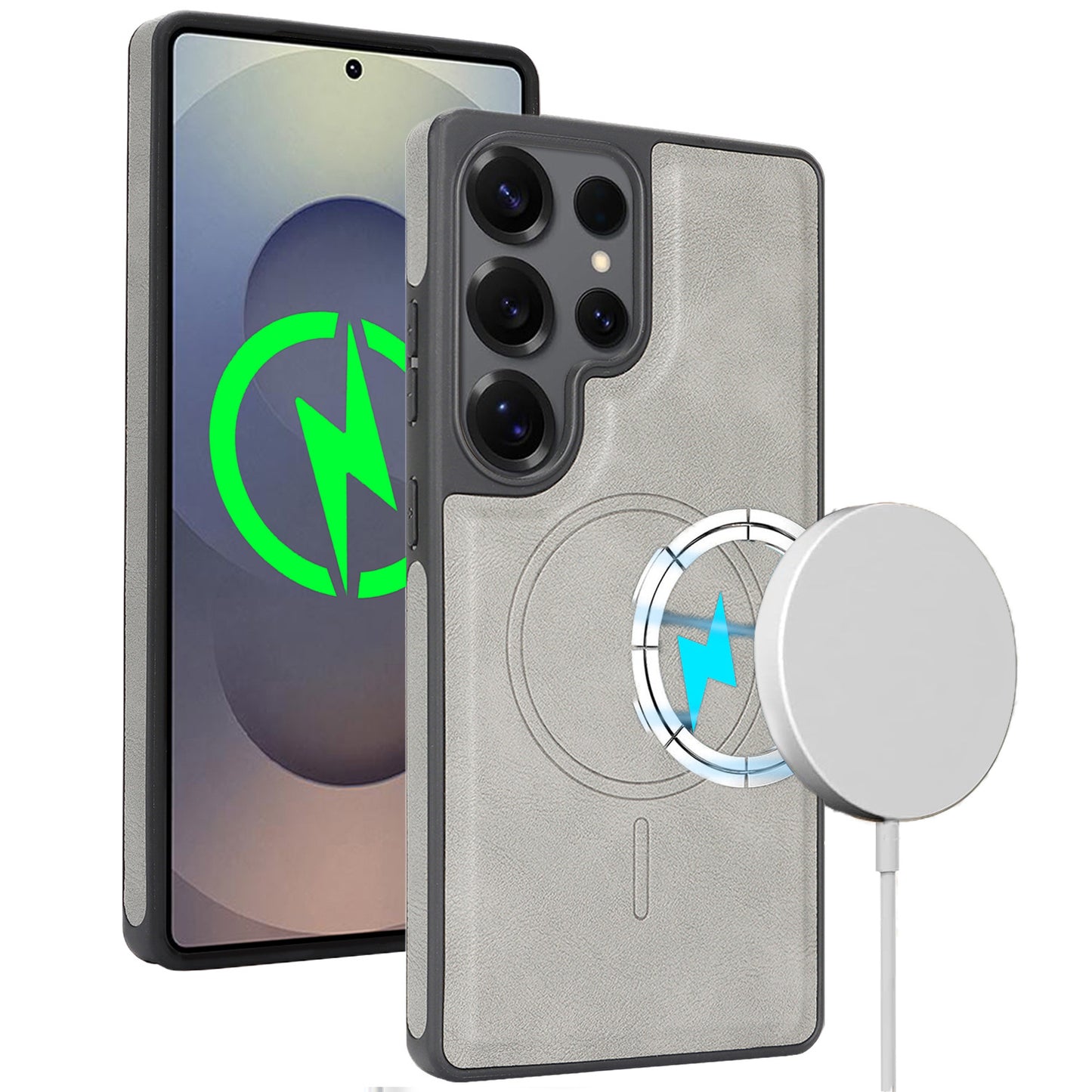 Stylish Magnetic Card Samsung Case