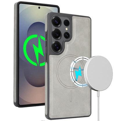 Stylish Magnetic Card Samsung Case