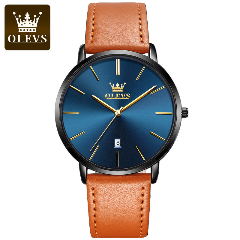 OLEVES  Men's Luxury Stainless Steel Watch
