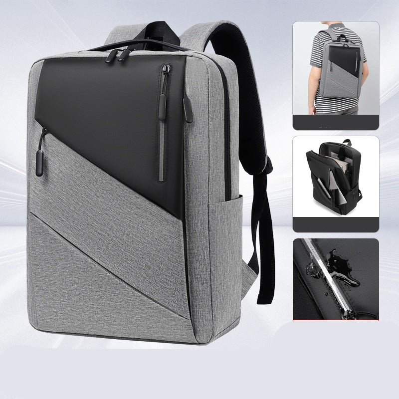Sleek Waterproof Commuter Laptop Backpack