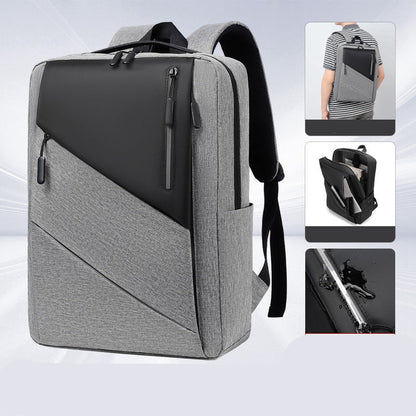 Sleek Waterproof Commuter Laptop Backpack
