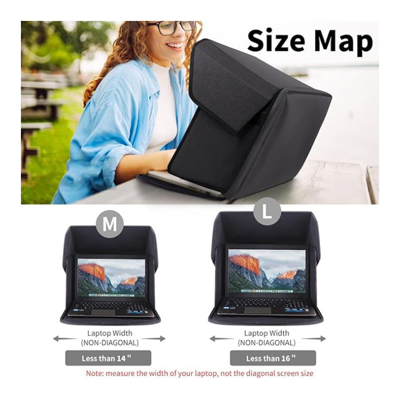 Portable Outdoor Laptop Sunshade