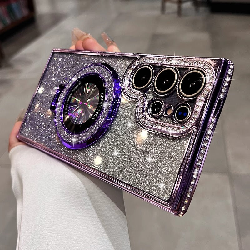 CrystalGuard Magnetic Glitter Samsung Case