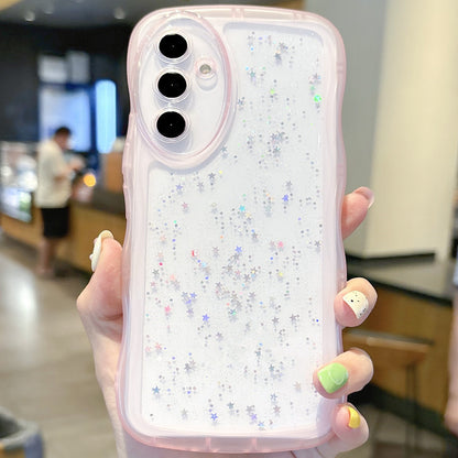 GlitterGrip Clear Samsung Case