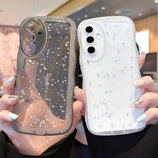 GlitterGrip Clear Samsung Case