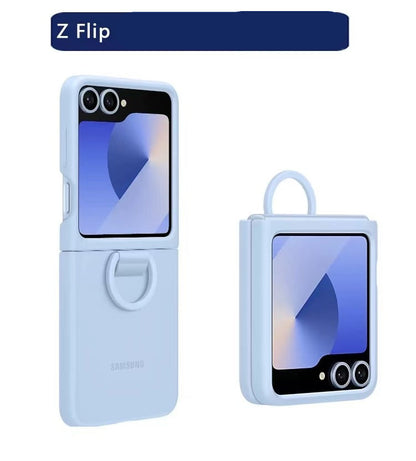 Samsung Z Flip6 Ring Silicone Case