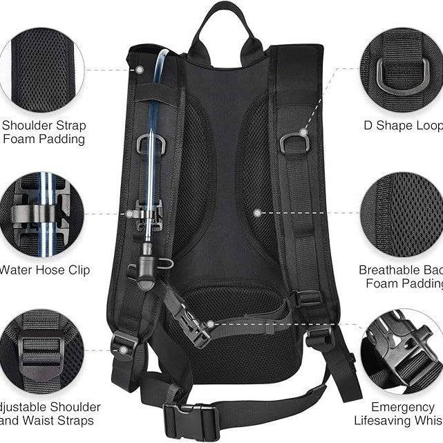 Tactical Hydration Hiking Backpack