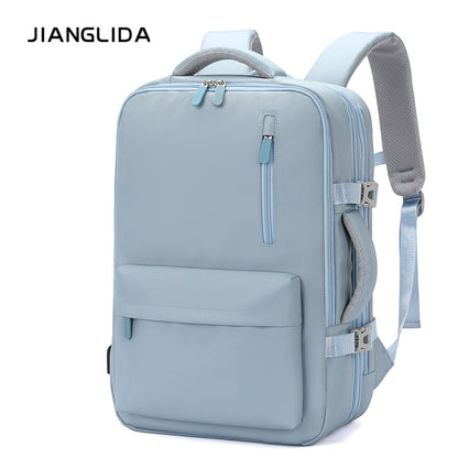 Large-Capacity Waterproof Travel Backpack  Multifunctional Laptop Bag