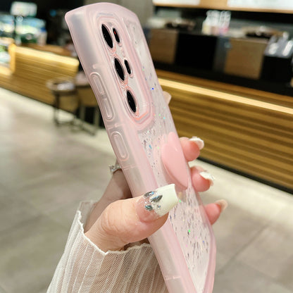 GlitterGrip Clear Samsung Case
