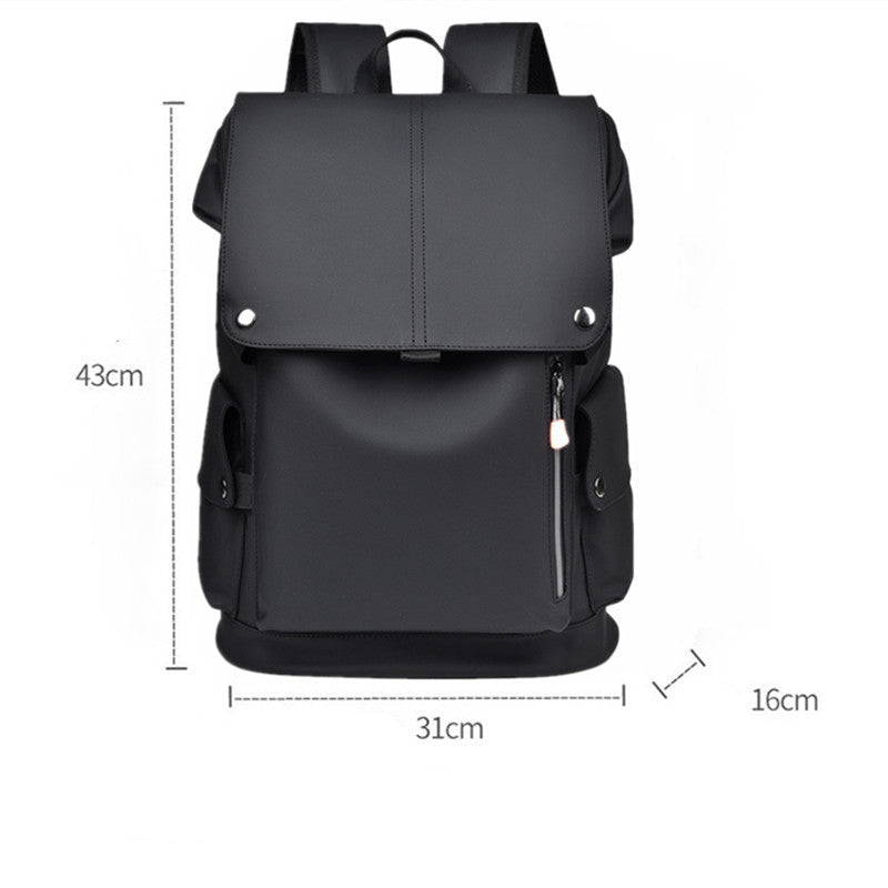 Professional PU Leather Tech Backpack
