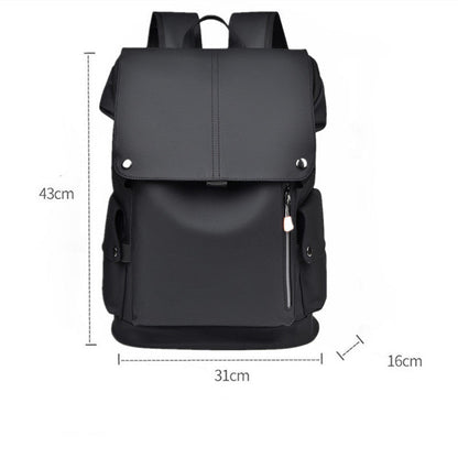 Professional PU Leather Tech Backpack