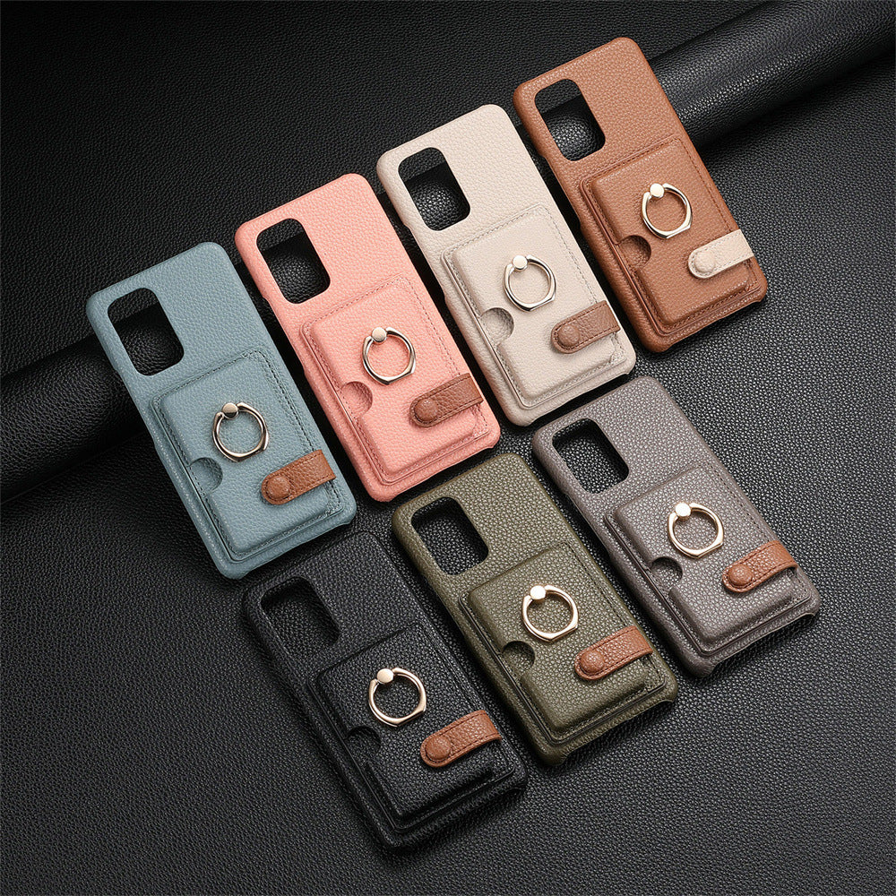 LuxeLychee Textured Samsung Case