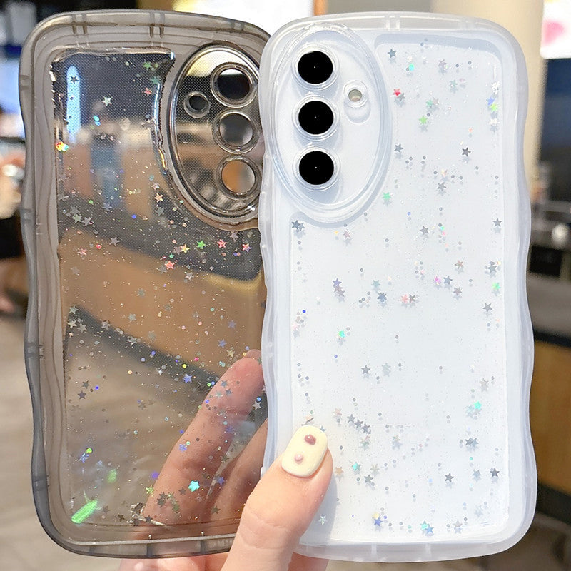 GlitterGrip Clear Samsung Case