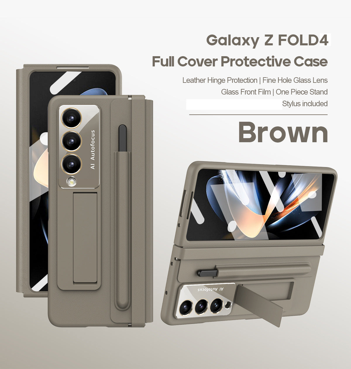 LeatherGuard Pro Foldable Samsung Case
