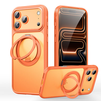 All-Inclusive Camera Button Cover for iPhone Magnetic Stand Case